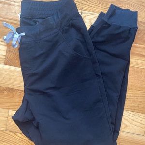 Figs Large Tall LT joggers black